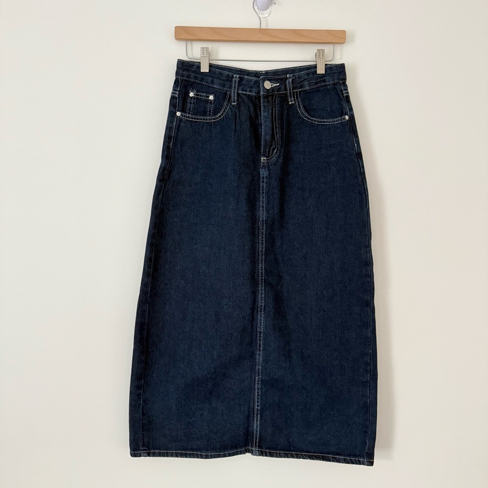 🌱2/$10 | Denim Midi Skirt